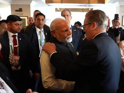 PM Modi holds talks with UK PM Keir Starmer on sidelines of G7 Summit in Canada | PM Modi holds talks with UK PM Keir Starmer on sidelines of G7 Summit in Canada PM Modi holds talks with UK PM Keir Starmer on sidelines of G7 Summit in Canada | PM Modi holds talks with UK PM Keir Starmer on sidelines of G7 Summit in Canada