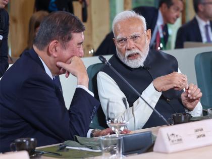"India, Japan committed to deepening ties across sectors," says PM Narendra Modi after talks with Japanese PM Shigeru Ishiba at G7 summit | "India, Japan committed to deepening ties across sectors," says PM Narendra Modi after talks with Japanese PM Shigeru Ishiba at G7 summit "India, Japan committed to deepening ties across sectors," says PM Narendra Modi after talks with Japanese PM Shigeru Ishiba at G7 summit | "India, Japan committed to deepening ties across sectors," says PM Narendra Modi after talks with Japanese PM Shigeru Ishiba at G7 summit