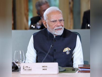 G7 Canada: PM Modi highlights India's 4A approach to energy security, hails AI as "critical tool" to boost efficiency, stresses need for green initiatives | G7 Canada: PM Modi highlights India's 4A approach to energy security, hails AI as "critical tool" to boost efficiency, stresses need for green initiatives G7 Canada: PM Modi highlights India's 4A approach to energy security, hails AI as "critical tool" to boost efficiency, stresses need for green initiatives | G7 Canada: PM Modi highlights India's 4A approach to energy security, hails AI as "critical tool" to boost efficiency, stresses need for green initiatives