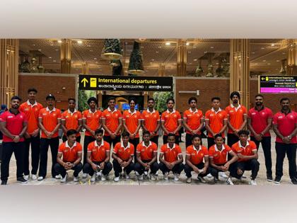 Indian junior men's hockey team departs for 4 Nations Tournament in Germany | Indian junior men's hockey team departs for 4 Nations Tournament in Germany Indian junior men's hockey team departs for 4 Nations Tournament in Germany | Indian junior men's hockey team departs for 4 Nations Tournament in Germany