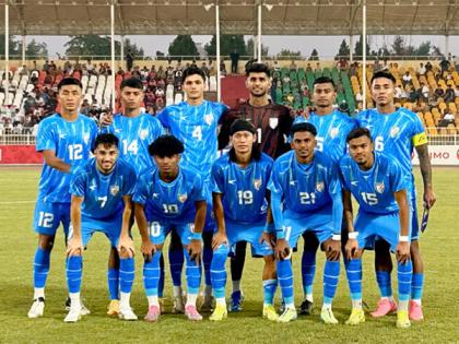 Ten-man India U23s lose lead and match against Tajikistan | Ten-man India U23s lose lead and match against Tajikistan Ten-man India U23s lose lead and match against Tajikistan | Ten-man India U23s lose lead and match against Tajikistan