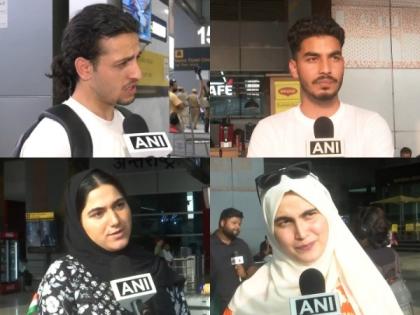 "Situation in Iran bad": Students arriving in Delhi say Indian Govt picked them up from their doorsteps | "Situation in Iran bad": Students arriving in Delhi say Indian Govt picked them up from their doorsteps "Situation in Iran bad": Students arriving in Delhi say Indian Govt picked them up from their doorsteps | "Situation in Iran bad": Students arriving in Delhi say Indian Govt picked them up from their doorsteps