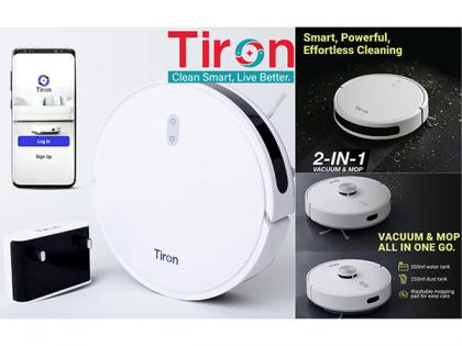 Tiron Launches Portable Automated Robot Vacuum Cleaner | Tiron Launches Portable Automated Robot Vacuum Cleaner Tiron Launches Portable Automated Robot Vacuum Cleaner | Tiron Launches Portable Automated Robot Vacuum Cleaner