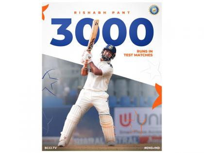 Rishabh Pant completes 3000 test runs; surpasses MS Dhoni to become Asia's most successful wicketkeeper-batter in SENA | Rishabh Pant completes 3000 test runs; surpasses MS Dhoni to become Asia's most successful wicketkeeper-batter in SENA