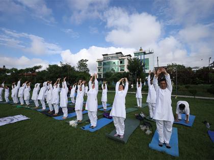 Yoga asanas and music: Nepal marks 11th International Yoga Day with zeal | Yoga asanas and music: Nepal marks 11th International Yoga Day with zeal Yoga asanas and music: Nepal marks 11th International Yoga Day with zeal | Yoga asanas and music: Nepal marks 11th International Yoga Day with zeal