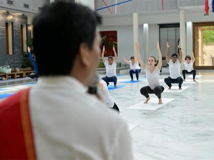French Embassy in India hosts yoga session on 11th International Day of Yoga | French Embassy in India hosts yoga session on 11th International Day of Yoga French Embassy in India hosts yoga session on 11th International Day of Yoga | French Embassy in India hosts yoga session on 11th International Day of Yoga