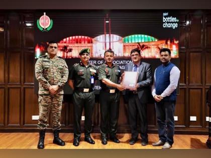 Bisleri International Signs Letter of Association with Indian Army's Manekshaw Centre under its 'Bottles For Change' Program | Bisleri International Signs Letter of Association with Indian Army's Manekshaw Centre under its 'Bottles For Change' Program