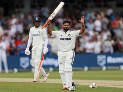 Rishabh Pant scores a record century, India on 454/7 at Lunch against England | Rishabh Pant scores a record century, India on 454/7 at Lunch against England