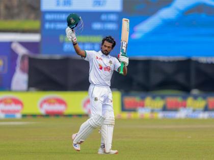 Bangladesh skipper Shanto's twin tons in vain as 1st test against Sri Lanka ends in draw | Bangladesh skipper Shanto's twin tons in vain as 1st test against Sri Lanka ends in draw