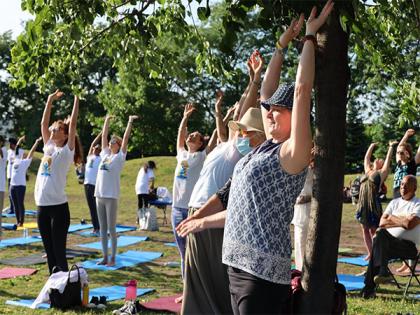 India Canada Organisation hosts Yoga Day celebration in Montreal with support from Indian High Commission | India Canada Organisation hosts Yoga Day celebration in Montreal with support from Indian High Commission