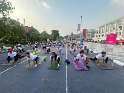 Group 108 Organizes - International Yoga Day Glows at Walkway 108 | Group 108 Organizes - International Yoga Day Glows at Walkway 108 Group 108 Organizes - International Yoga Day Glows at Walkway 108 | Group 108 Organizes - International Yoga Day Glows at Walkway 108