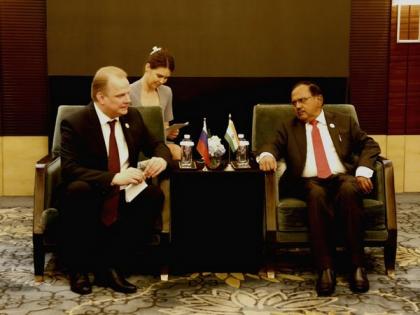 NSA Doval, Russian Security Council's Dy Secy reiterate importance of taking forward bilateral cooperation | NSA Doval, Russian Security Council's Dy Secy reiterate importance of taking forward bilateral cooperation NSA Doval, Russian Security Council's Dy Secy reiterate importance of taking forward bilateral cooperation | NSA Doval, Russian Security Council's Dy Secy reiterate importance of taking forward bilateral cooperation