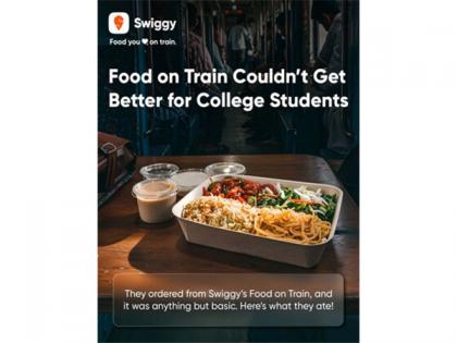 Swiggy Food on Train Emerges as the Go-To Travel Companion for Students This Summer | Swiggy Food on Train Emerges as the Go-To Travel Companion for Students This Summer