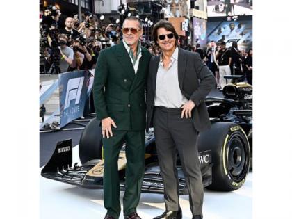 Tom Cruise, Brad Pitt reunite at 'F1' premiere in London, fans call it "legendary moment" | Tom Cruise, Brad Pitt reunite at 'F1' premiere in London, fans call it "legendary moment" Tom Cruise, Brad Pitt reunite at 'F1' premiere in London, fans call it "legendary moment" | Tom Cruise, Brad Pitt reunite at 'F1' premiere in London, fans call it "legendary moment"