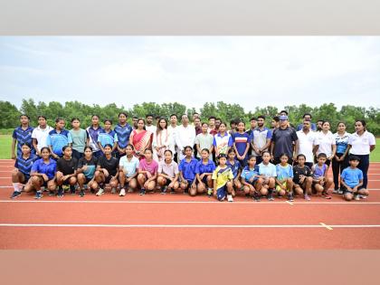 Union MoS Raksha Khadse visits SAI STC Agartala; Stresses need for LTAD, Northeast Sports Empowerment | Union MoS Raksha Khadse visits SAI STC Agartala; Stresses need for LTAD, Northeast Sports Empowerment Union MoS Raksha Khadse visits SAI STC Agartala; Stresses need for LTAD, Northeast Sports Empowerment | Union MoS Raksha Khadse visits SAI STC Agartala; Stresses need for LTAD, Northeast Sports Empowerment