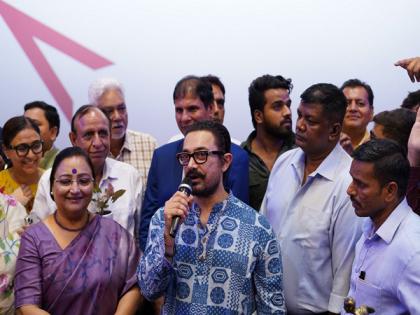 Special Olympics Bharat hosts 'Sitaare Zameen Par' screening, Aamir Khan interacts with children | Special Olympics Bharat hosts 'Sitaare Zameen Par' screening, Aamir Khan interacts with children Special Olympics Bharat hosts 'Sitaare Zameen Par' screening, Aamir Khan interacts with children | Special Olympics Bharat hosts 'Sitaare Zameen Par' screening, Aamir Khan interacts with children
