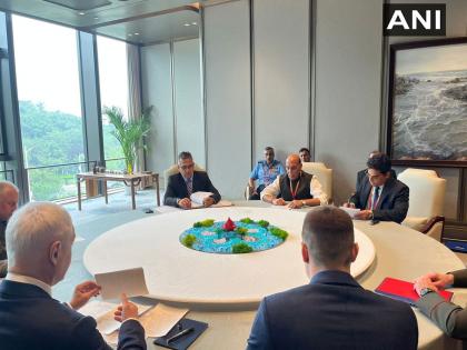 China: Rajnath Singh holds talks with Russian Defence Minister in Qingdao | China: Rajnath Singh holds talks with Russian Defence Minister in Qingdao China: Rajnath Singh holds talks with Russian Defence Minister in Qingdao | China: Rajnath Singh holds talks with Russian Defence Minister in Qingdao
