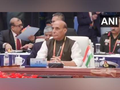"With Operation Sindoor, India exercised its right to defend against terrorism and pre-empt & deter further cross border attacks": Rajnath Singh at SCO Defence Ministers' meeting at Qingdao | "With Operation Sindoor, India exercised its right to defend against terrorism and pre-empt & deter further cross border attacks": Rajnath Singh at SCO Defence Ministers' meeting at Qingdao "With Operation Sindoor, India exercised its right to defend against terrorism and pre-empt & deter further cross border attacks": Rajnath Singh at SCO Defence Ministers' meeting at Qingdao | "With Operation Sindoor, India exercised its right to defend against terrorism and pre-empt & deter further cross border attacks": Rajnath Singh at SCO Defence Ministers' meeting at Qingdao