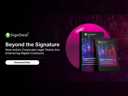 Digital Contract Readiness Lags Across Indian Enterprises: SignDesk Report Urges Immediate Action from Corporate Legal Teams | Digital Contract Readiness Lags Across Indian Enterprises: SignDesk Report Urges Immediate Action from Corporate Legal Teams Digital Contract Readiness Lags Across Indian Enterprises: SignDesk Report Urges Immediate Action from Corporate Legal Teams | Digital Contract Readiness Lags Across Indian Enterprises: SignDesk Report Urges Immediate Action from Corporate Legal Teams