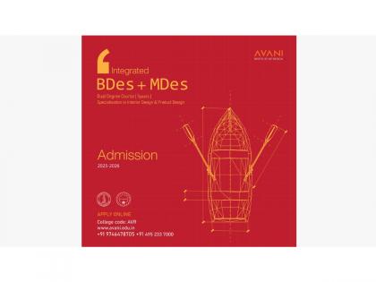 Avani Institute of Design Launches Innovative Five-Year Integrated B.Des + M.Des Dual Degree Program | Avani Institute of Design Launches Innovative Five-Year Integrated B.Des + M.Des Dual Degree Program Avani Institute of Design Launches Innovative Five-Year Integrated B.Des + M.Des Dual Degree Program | Avani Institute of Design Launches Innovative Five-Year Integrated B.Des + M.Des Dual Degree Program