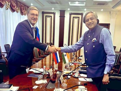 Shashi Tharoor meets Deputy Chairman of Russian Federation Council in Moscow | Shashi Tharoor meets Deputy Chairman of Russian Federation Council in Moscow Shashi Tharoor meets Deputy Chairman of Russian Federation Council in Moscow | Shashi Tharoor meets Deputy Chairman of Russian Federation Council in Moscow
