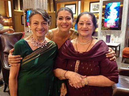 "What a night!": Kajol shares pictures from screening of her upcoming film 'MAA' | "What a night!": Kajol shares pictures from screening of her upcoming film 'MAA' "What a night!": Kajol shares pictures from screening of her upcoming film 'MAA' | "What a night!": Kajol shares pictures from screening of her upcoming film 'MAA'