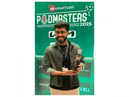 Deepak Pareek Wins 'Best Podcast - Society and Culture' Award at HT Podmasters Awards 2025 for his Podcast - 'The Chill Hour' | Deepak Pareek Wins 'Best Podcast - Society and Culture' Award at HT Podmasters Awards 2025 for his Podcast - 'The Chill Hour' Deepak Pareek Wins 'Best Podcast - Society and Culture' Award at HT Podmasters Awards 2025 for his Podcast - 'The Chill Hour' | Deepak Pareek Wins 'Best Podcast - Society and Culture' Award at HT Podmasters Awards 2025 for his Podcast - 'The Chill Hour'