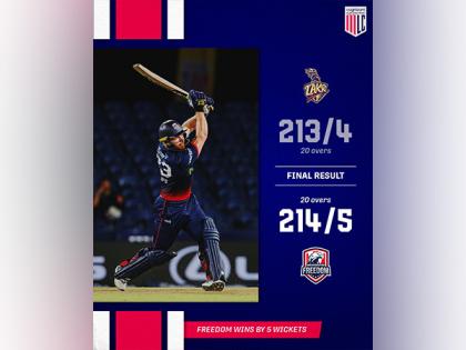 Fletcher's heroics fall short as Freedom seal last-ball thriller to climb the table | Fletcher's heroics fall short as Freedom seal last-ball thriller to climb the table
