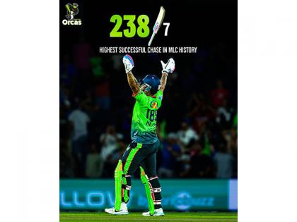 MLC: Hetmyer's last-ball six secures Seattle Orcas thrilling win over MI New York | MLC: Hetmyer's last-ball six secures Seattle Orcas thrilling win over MI New York
