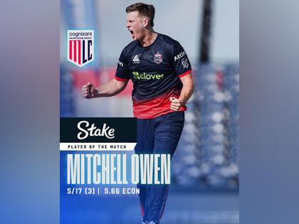MLC: Mitchell Owen shines as Washington Freedom beat San Francisco Unicorns by 12 runs | MLC: Mitchell Owen shines as Washington Freedom beat San Francisco Unicorns by 12 runs