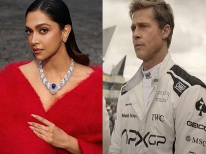 Deepika Padukone expresses admiration for Brad Pitt after 'F1' movie release | Deepika Padukone expresses admiration for Brad Pitt after 'F1' movie release Deepika Padukone expresses admiration for Brad Pitt after 'F1' movie release | Deepika Padukone expresses admiration for Brad Pitt after 'F1' movie release