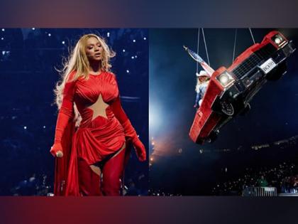 Beyonce's mid-air car tilts during Houston show; singer pauses 'Cowboy Carter' tour to land safely | Beyonce's mid-air car tilts during Houston show; singer pauses 'Cowboy Carter' tour to land safely Beyonce's mid-air car tilts during Houston show; singer pauses 'Cowboy Carter' tour to land safely | Beyonce's mid-air car tilts during Houston show; singer pauses 'Cowboy Carter' tour to land safely