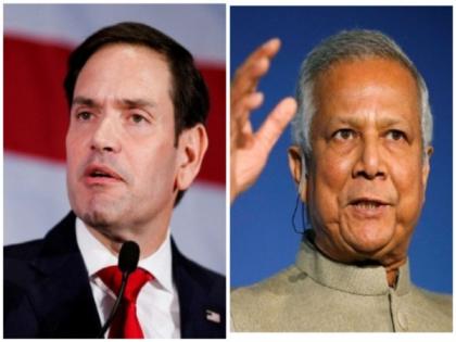 Marco Rubio engages with Bangladesh's Chief Advisor; reaffirms commitment to economic, security cooperation | Marco Rubio engages with Bangladesh's Chief Advisor; reaffirms commitment to economic, security cooperation