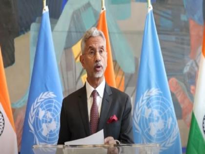 At UN, we must commit ourselves to act, protect, uphold values and human rights that terrorism seeks to destroy: EAM Jaishankar | At UN, we must commit ourselves to act, protect, uphold values and human rights that terrorism seeks to destroy: EAM Jaishankar At UN, we must commit ourselves to act, protect, uphold values and human rights that terrorism seeks to destroy: EAM Jaishankar | At UN, we must commit ourselves to act, protect, uphold values and human rights that terrorism seeks to destroy: EAM Jaishankar