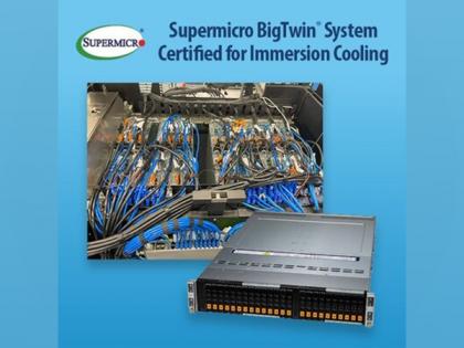 Industry First -- Supermicro Systems Certified by Intel for an Immersion Cooling Solution | Industry First -- Supermicro Systems Certified by Intel for an Immersion Cooling Solution Industry First -- Supermicro Systems Certified by Intel for an Immersion Cooling Solution | Industry First -- Supermicro Systems Certified by Intel for an Immersion Cooling Solution