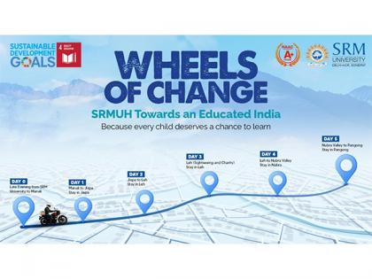Wheels of Change: SRMUH Students Carry Hope to the Himalayas | Wheels of Change: SRMUH Students Carry Hope to the Himalayas Wheels of Change: SRMUH Students Carry Hope to the Himalayas | Wheels of Change: SRMUH Students Carry Hope to the Himalayas