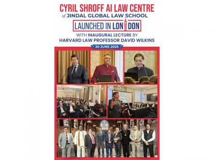Cyril Shroff AI Law Centre of Jindal Global Law School Launched in London by Harvard Law Professor | Cyril Shroff AI Law Centre of Jindal Global Law School Launched in London by Harvard Law Professor