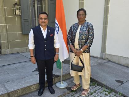 Harsh Sanghvi, PT Usha and top officials hold key meetings in Lausanne | Harsh Sanghvi, PT Usha and top officials hold key meetings in Lausanne Harsh Sanghvi, PT Usha and top officials hold key meetings in Lausanne | Harsh Sanghvi, PT Usha and top officials hold key meetings in Lausanne