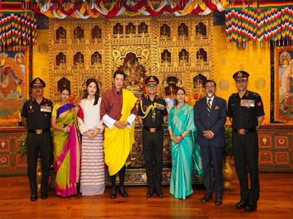 General Upendra Dwivedi meets Bhutanese King, receives guard of honour during official visit to Tashichhodzong | General Upendra Dwivedi meets Bhutanese King, receives guard of honour during official visit to Tashichhodzong