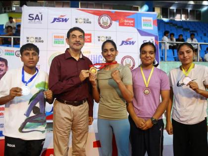 Railways clinch team title as top stars Nitu, Lovlina shine at Elite Women's Boxing Tournament in Telangana | Railways clinch team title as top stars Nitu, Lovlina shine at Elite Women's Boxing Tournament in Telangana