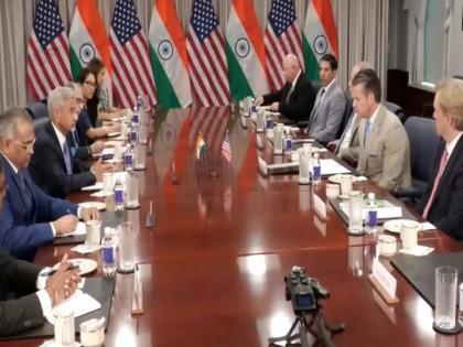 Jaishankar calls India-US defence ties 'most consequential' during Pentagon meet with US Defence Secretary | Jaishankar calls India-US defence ties 'most consequential' during Pentagon meet with US Defence Secretary Jaishankar calls India-US defence ties 'most consequential' during Pentagon meet with US Defence Secretary | Jaishankar calls India-US defence ties 'most consequential' during Pentagon meet with US Defence Secretary