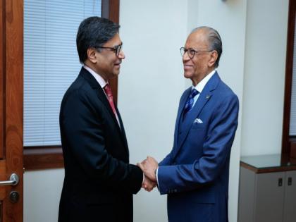 Foreign Secretary Vikram Misri visits Mauritius, calls on PM Ramgoolan | Foreign Secretary Vikram Misri visits Mauritius, calls on PM Ramgoolan