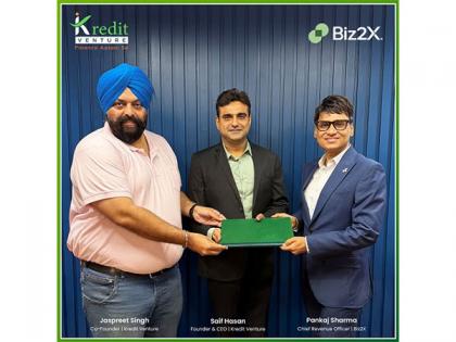 Biz2X to Power KreditVenture's Digital Lending with its Next-Gen End-to-End AI-Enabled Platform | Biz2X to Power KreditVenture's Digital Lending with its Next-Gen End-to-End AI-Enabled Platform