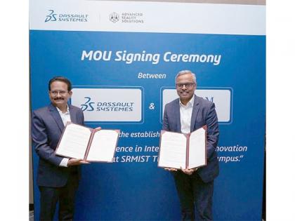 SRM Institute of Science and Technology Tiruchirappalli and Dassault Systemes Signs MoU to Advance Engineering Education, Innovation and Research | SRM Institute of Science and Technology Tiruchirappalli and Dassault Systemes Signs MoU to Advance Engineering Education, Innovation and Research