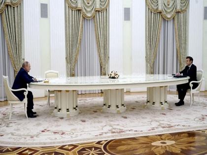 Putin, Macron hold talks post 3 years on Ukraine conflict and Middle East tensions | Putin, Macron hold talks post 3 years on Ukraine conflict and Middle East tensions