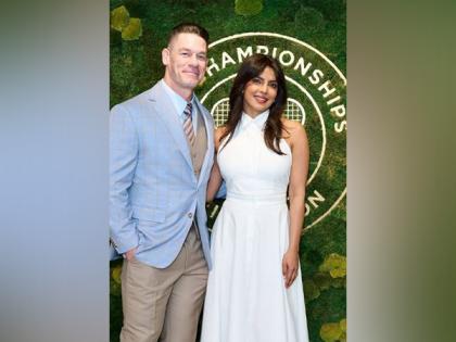 John Cena, Priyanka Chopra spotted at Wimbledon 2025 tennis tournament | John Cena, Priyanka Chopra spotted at Wimbledon 2025 tennis tournament