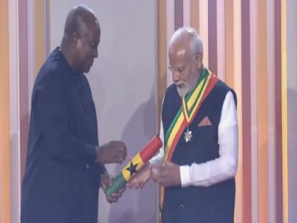 "Matter of immense pride", PM Modi conferred with Ghana's highest state honour | "Matter of immense pride", PM Modi conferred with Ghana's highest state honour