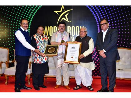 World Book of Records Award Ceremony Held in India, Honouring Achievers across continents | World Book of Records Award Ceremony Held in India, Honouring Achievers across continents World Book of Records Award Ceremony Held in India, Honouring Achievers across continents | World Book of Records Award Ceremony Held in India, Honouring Achievers across continents