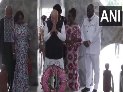 PM Modi pays homage to Kwame Nkrumah, Ghana's founding President | PM Modi pays homage to Kwame Nkrumah, Ghana's founding President