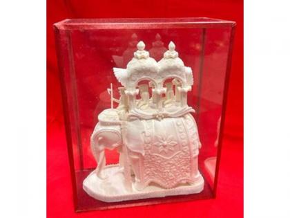 PM Modi gifts miniature elephant ambawari to Ghana's Speaker, Alban Bagbin | PM Modi gifts miniature elephant ambawari to Ghana's Speaker, Alban Bagbin PM Modi gifts miniature elephant ambawari to Ghana's Speaker, Alban Bagbin | PM Modi gifts miniature elephant ambawari to Ghana's Speaker, Alban Bagbin
